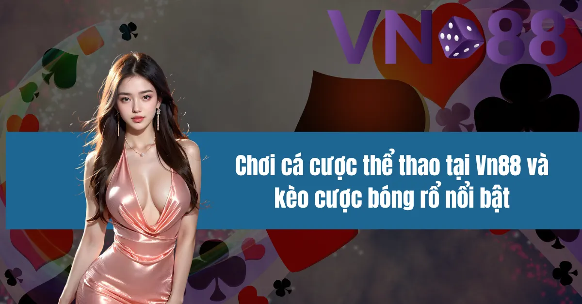 Chơi cá cược thể thao tại Vn88 và kèo cược bóng rổ nổi bật