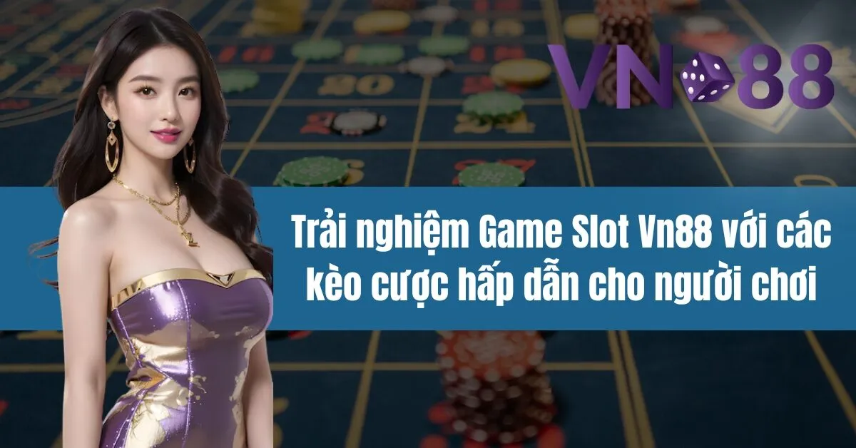 Trải nghiệm Game Slot Vn88 với các kèo cược hấp dẫn cho người chơi